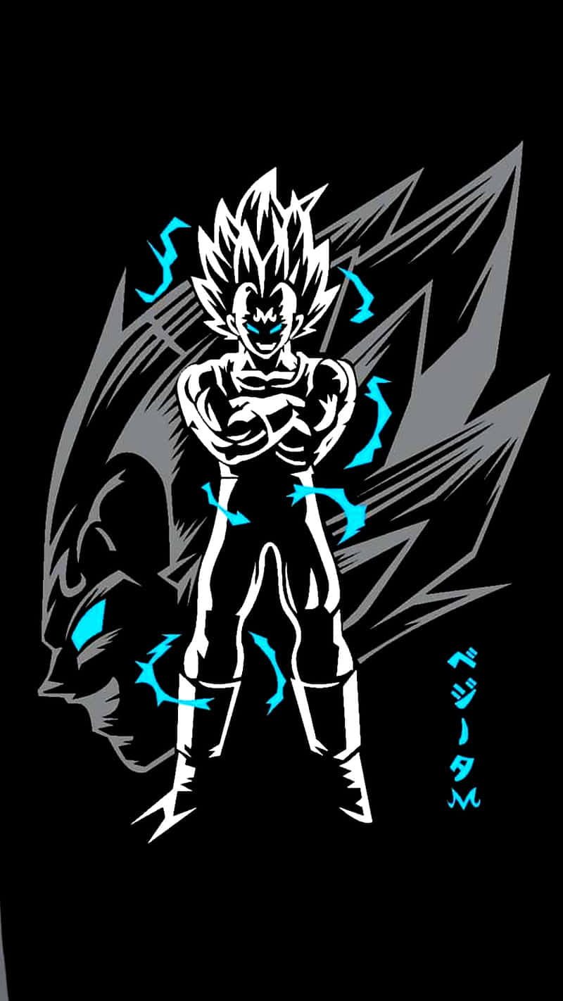 Embrace The Power Of Vegeta Wallpaper