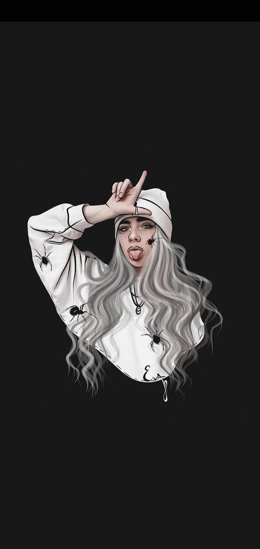 Billie Eilish With Green Hair Wallpaper 4k HD ID:4097