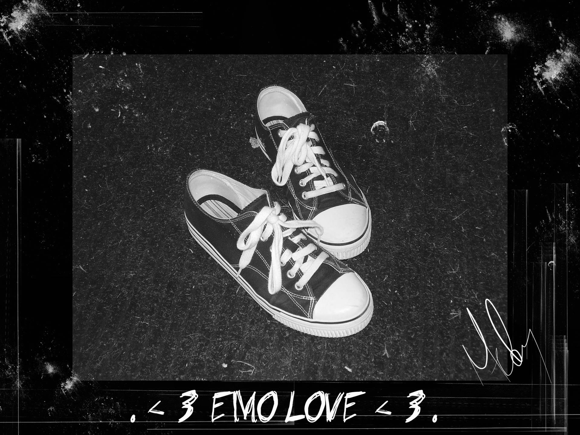 Download free Emo Aesthetic Shoes Wallpaper - MrWallpaper.com