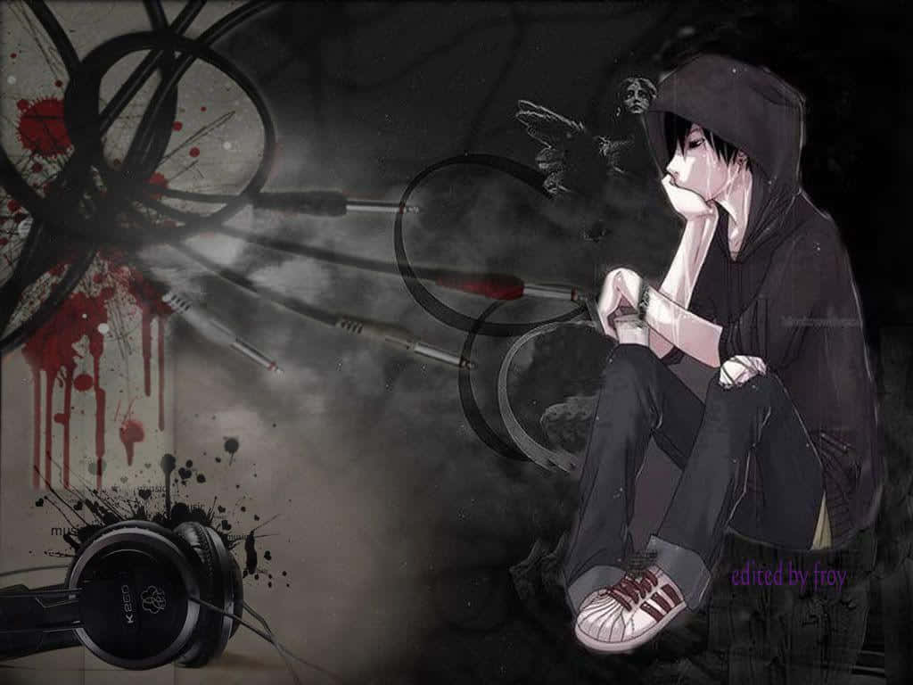 Emo Anime Expressions Of Life Wallpaper