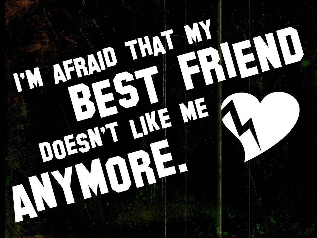 Emo Best Friends Quotes Wallpaper