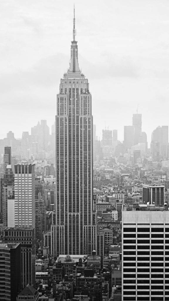 Empire State Building In New York Iphone Wallpaper