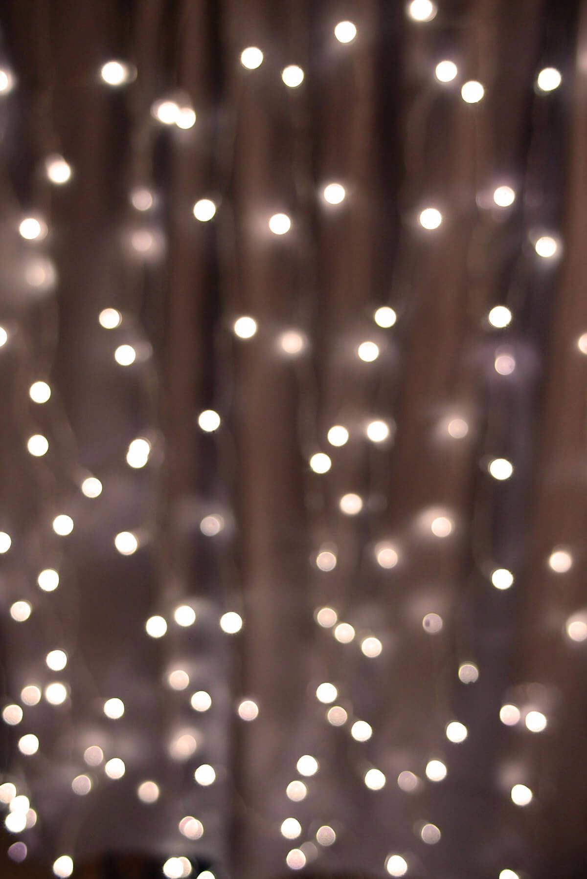 Enchanting Christmas Lights Illuminate The Holiday Season Wallpaper