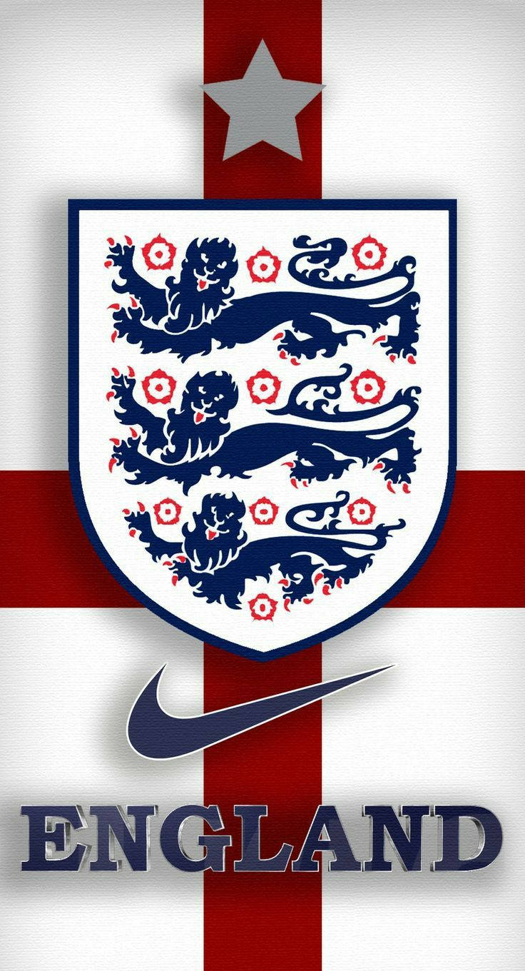 England Football Star Nike Swoosh Wallpaper