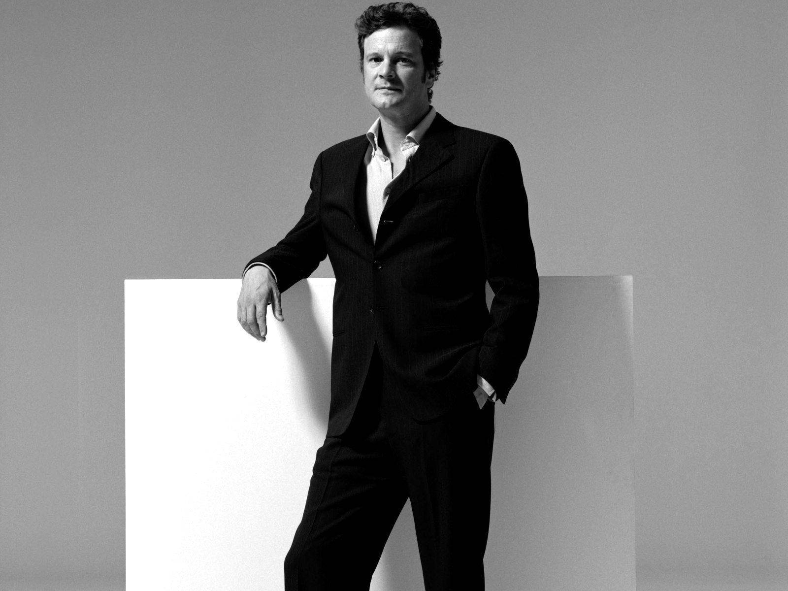 English Actor Colin Firth As Featured In Esquire Magazine. Wallpaper