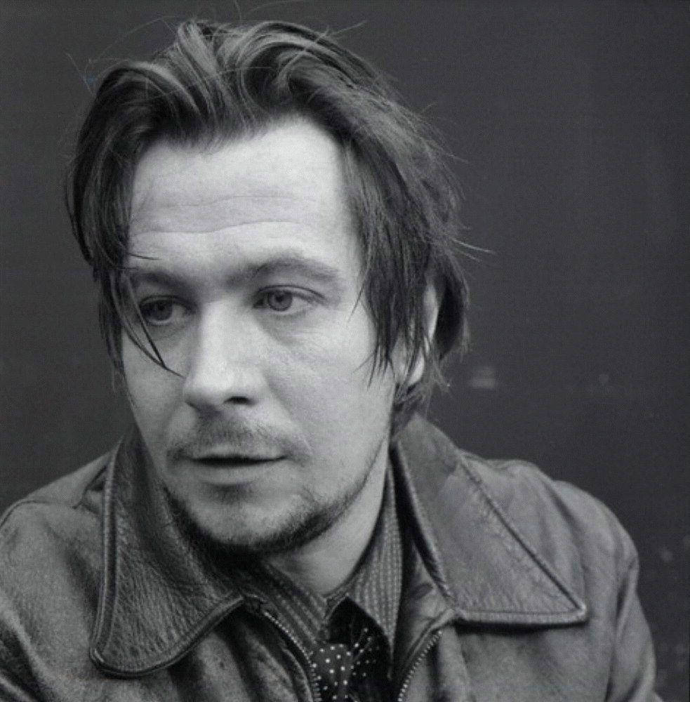 Englishman Gary Oldman Black And White Wallpaper