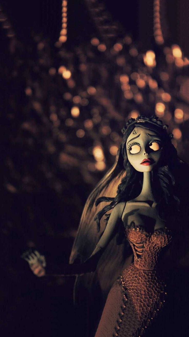 Enigmatic Elegance Of Emily From Corpse Bride Wallpaper