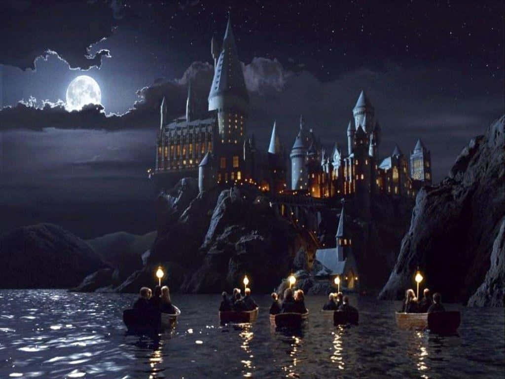 Enjoy The Beauty Of Hogwarts Wallpaper