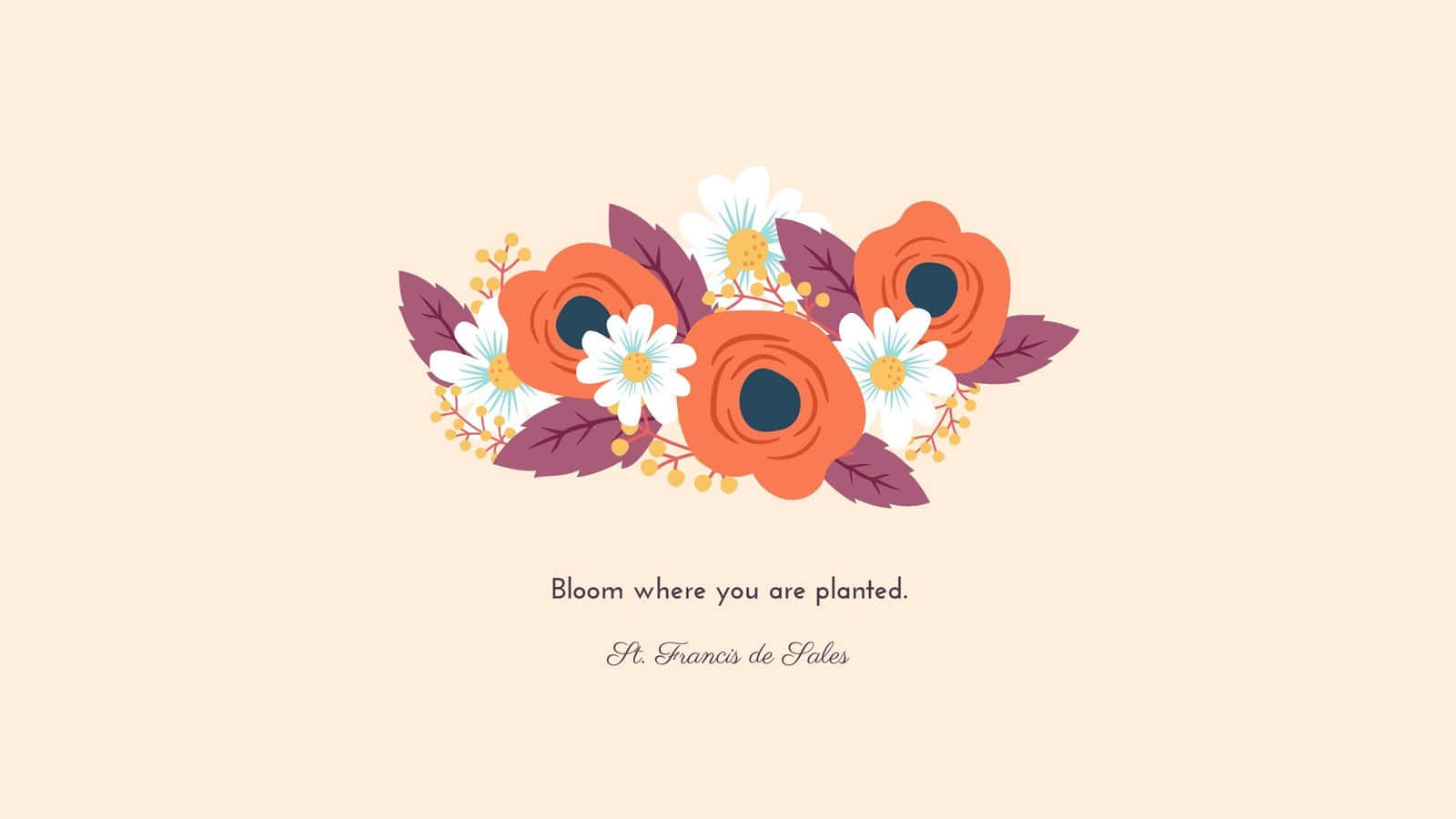 “enjoy The Beauty Of Springtime With This Aesthetic Desktop Image.” Wallpaper