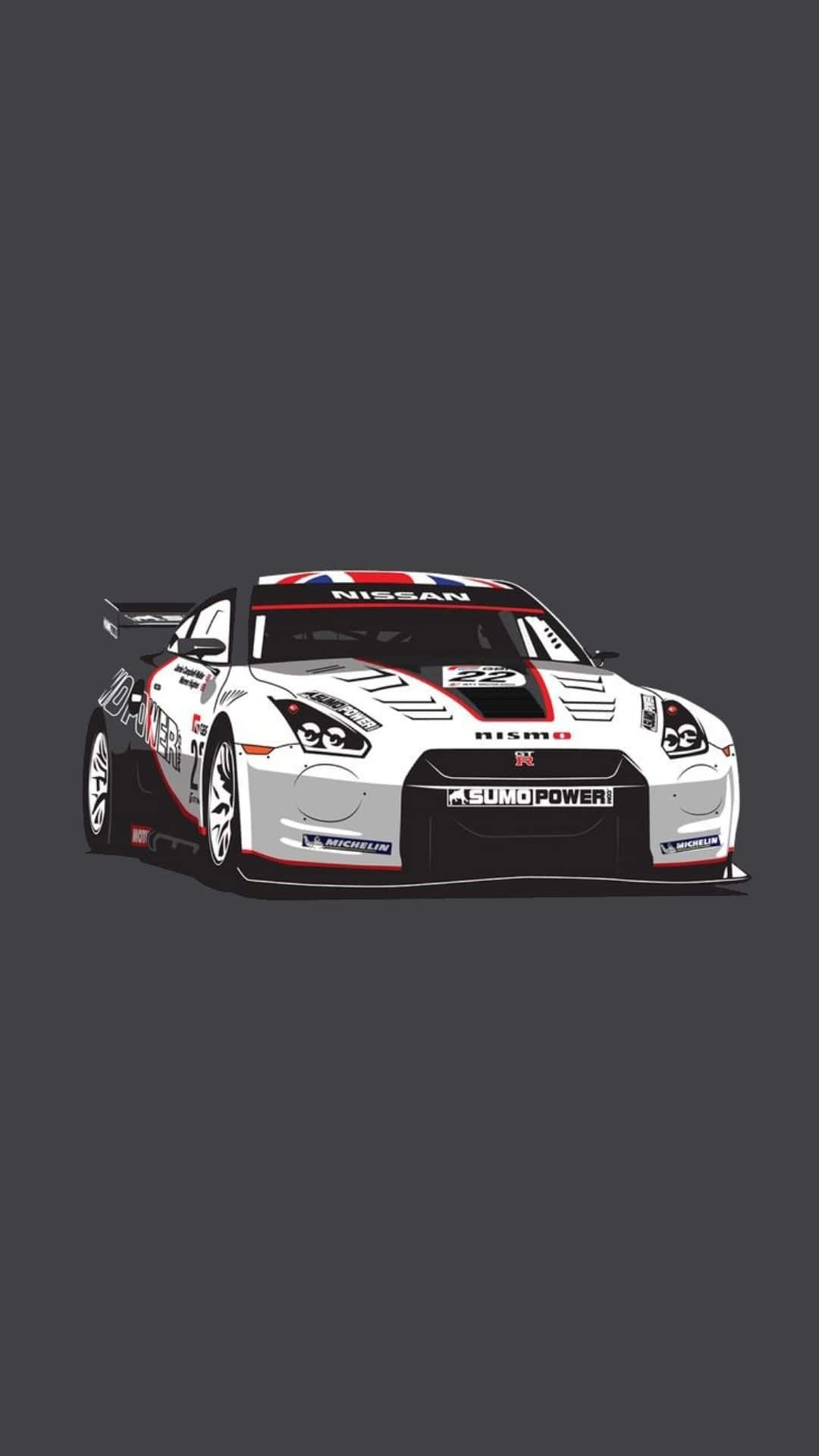 Enjoy The Power Of Innovation With The Gtr Iphone Wallpaper