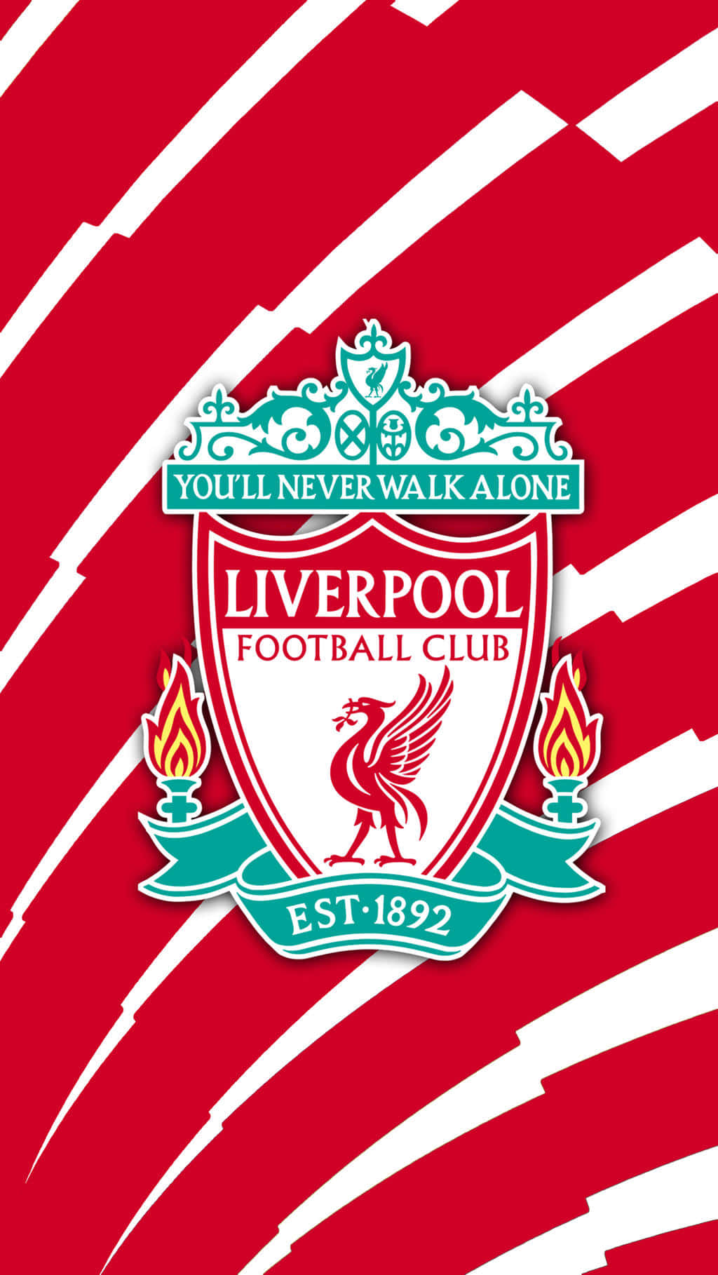 Enjoy Your Favorite Team With A Liverpool-branded Iphone Wallpaper