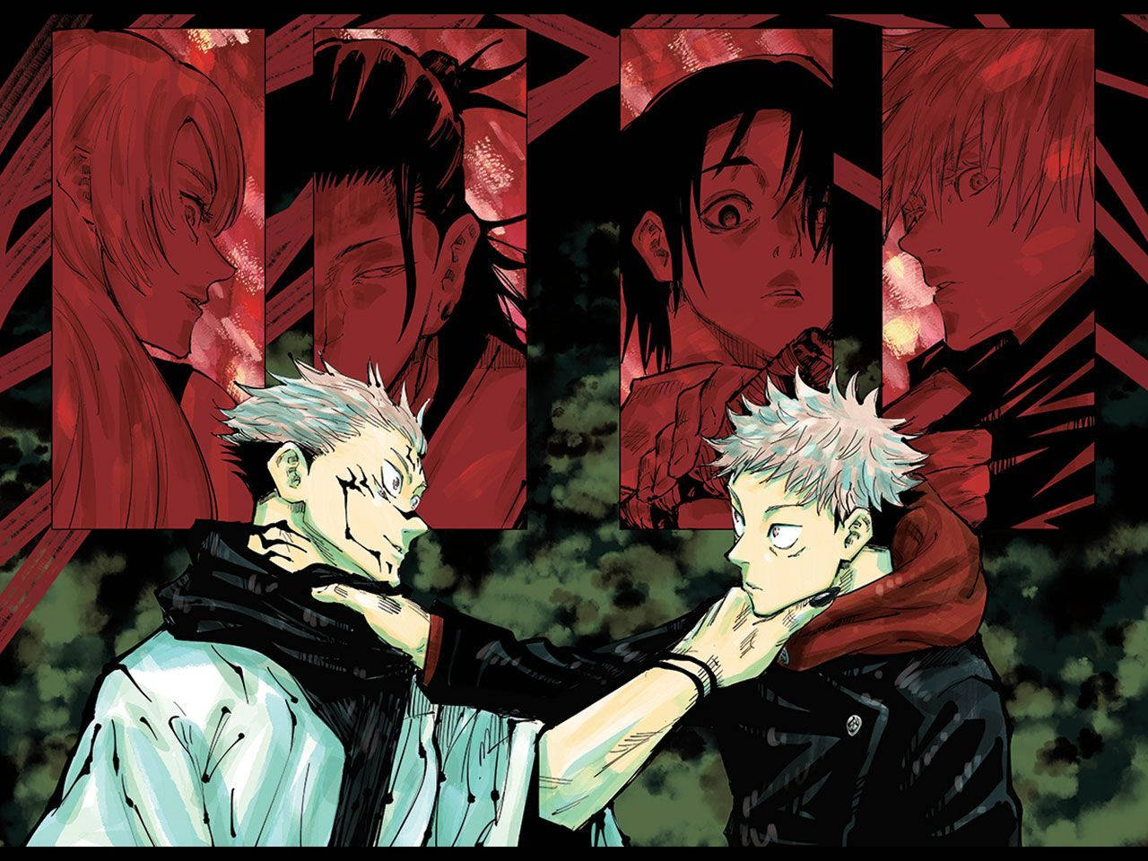 Enjoy Your Jujutsu Kaisen Journey With This Awesome Desktop Wallpaper! Wallpaper