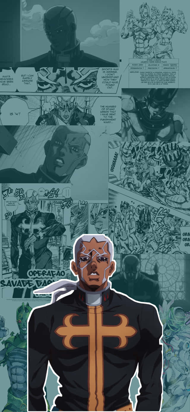 Enrico Pucci - An Extraordinary Villain Wallpaper