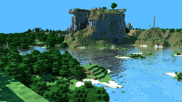 Epic Minecraft Swamp Wallpaper