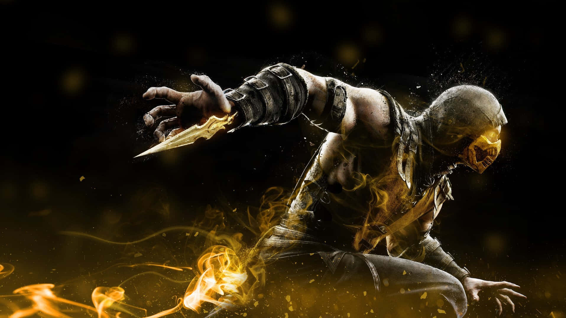 Epic Mortal Kombat Scorpion Wallpaper