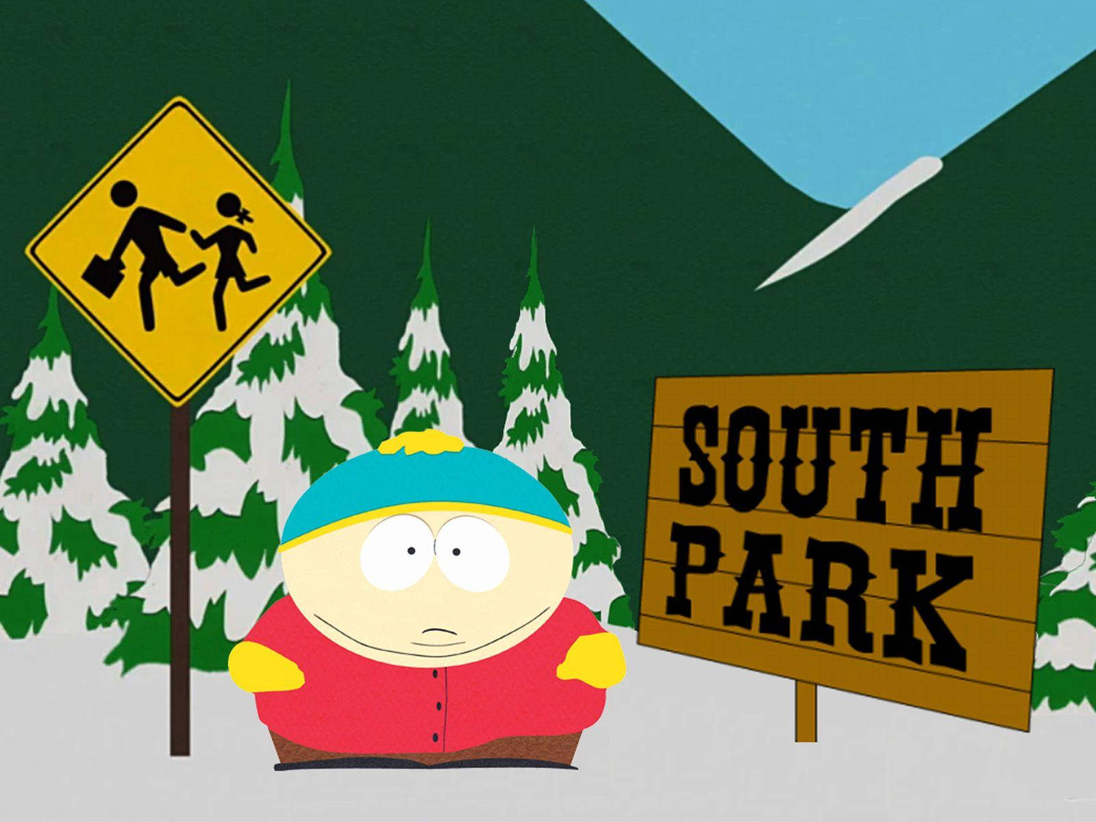 Eric Cartman South Park Poster Wallpaper