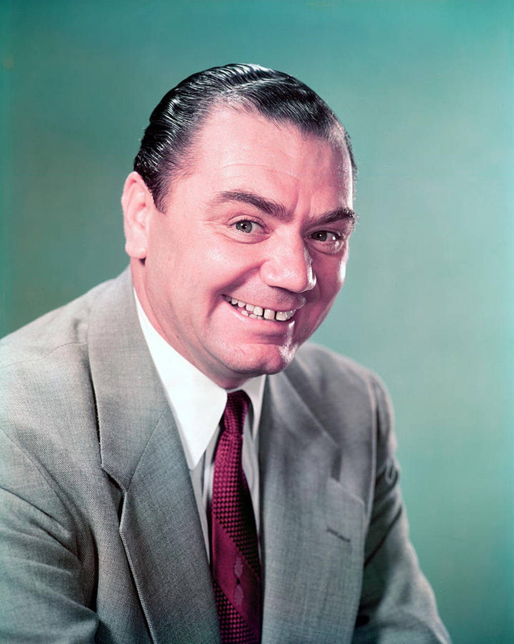 Ernest Borgnine Hollywood Actor Portrait Wallpaper