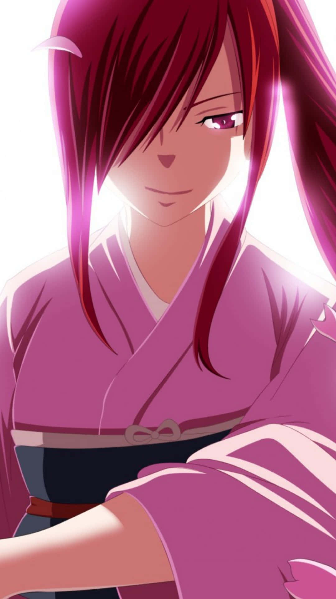 Erza Scarlet, A Heroine Of The Fairy Tail Guild Wallpaper