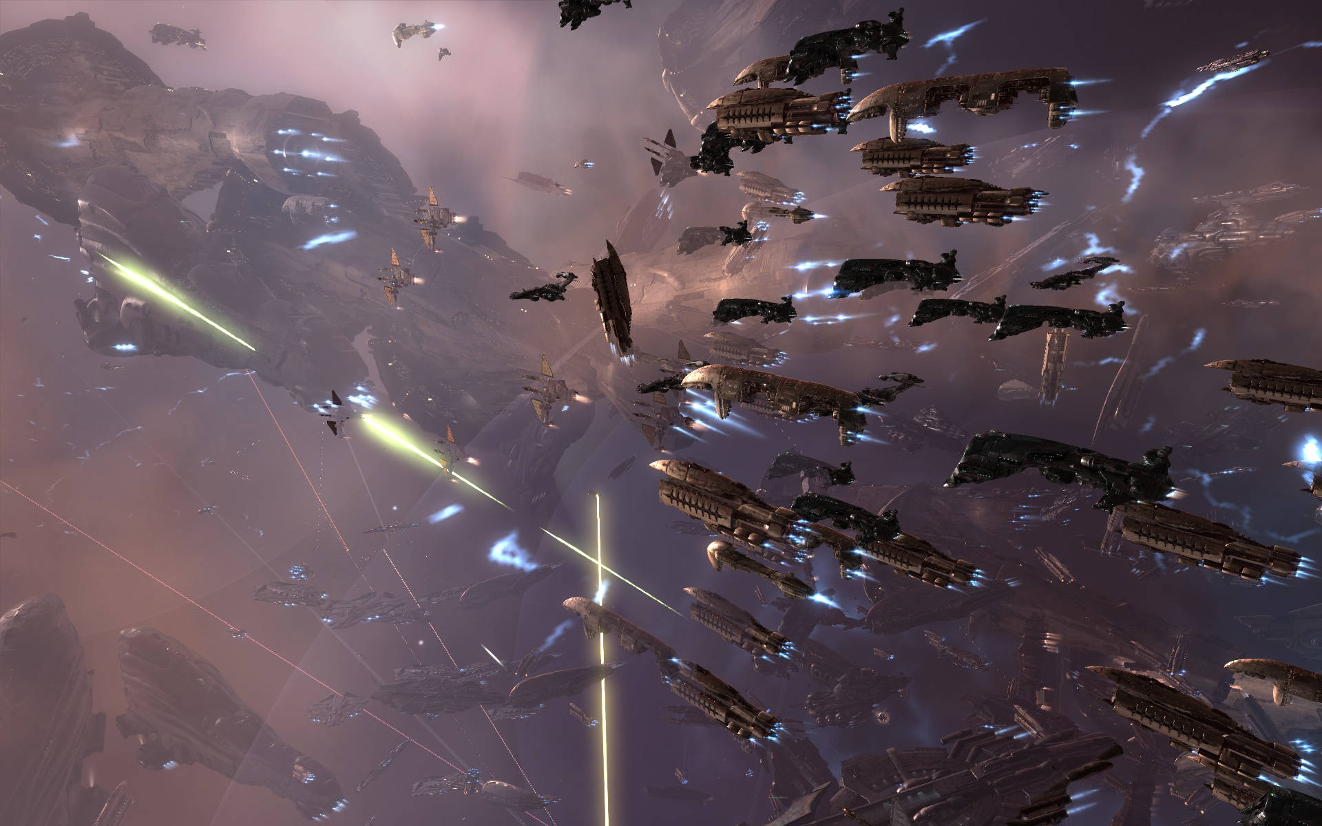 Eve Online Largest Space Battle Wallpaper