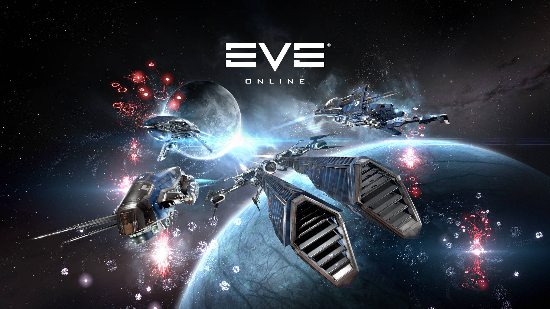 Eve Online Spaceship Fleet Wallpaper
