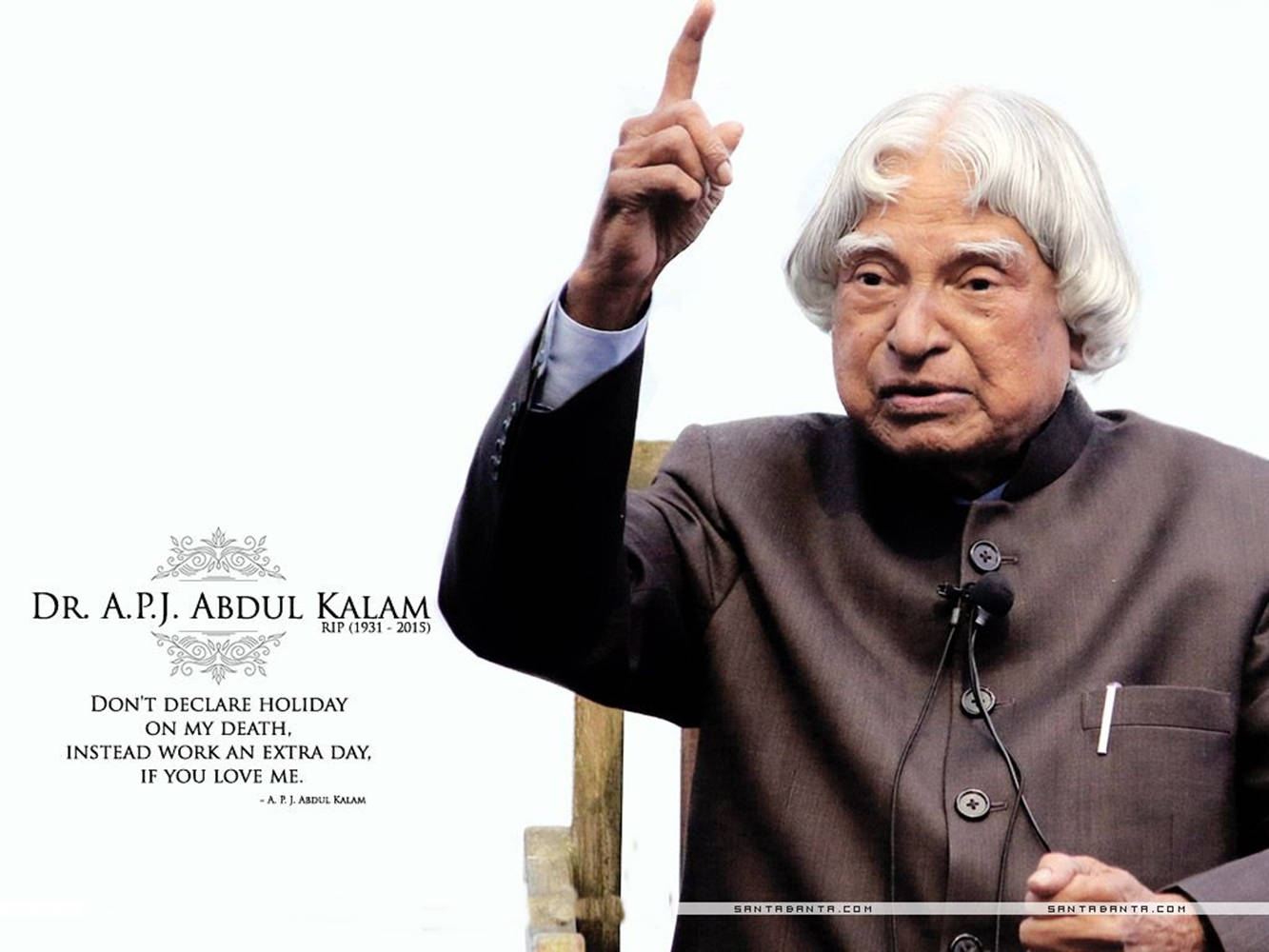 Exalted Moments: A Hd Tribute To Abdul Kalam Wallpaper