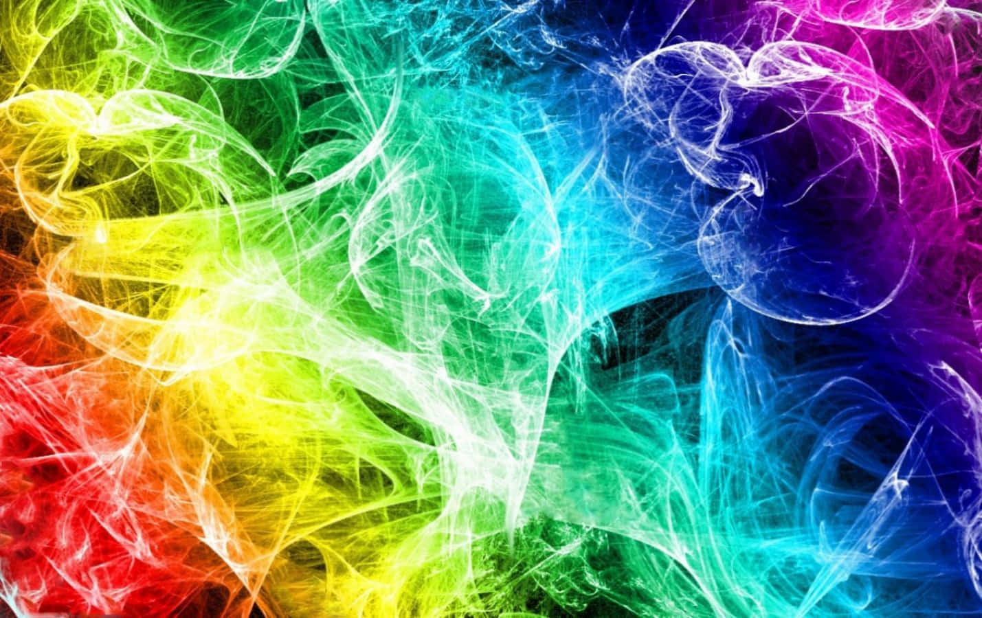 Exhibiting The Art Of Cool Color Spectrum Wallpaper