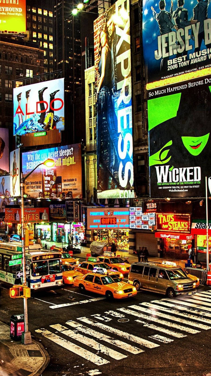 Experience The Magic Of Broadway Wallpaper