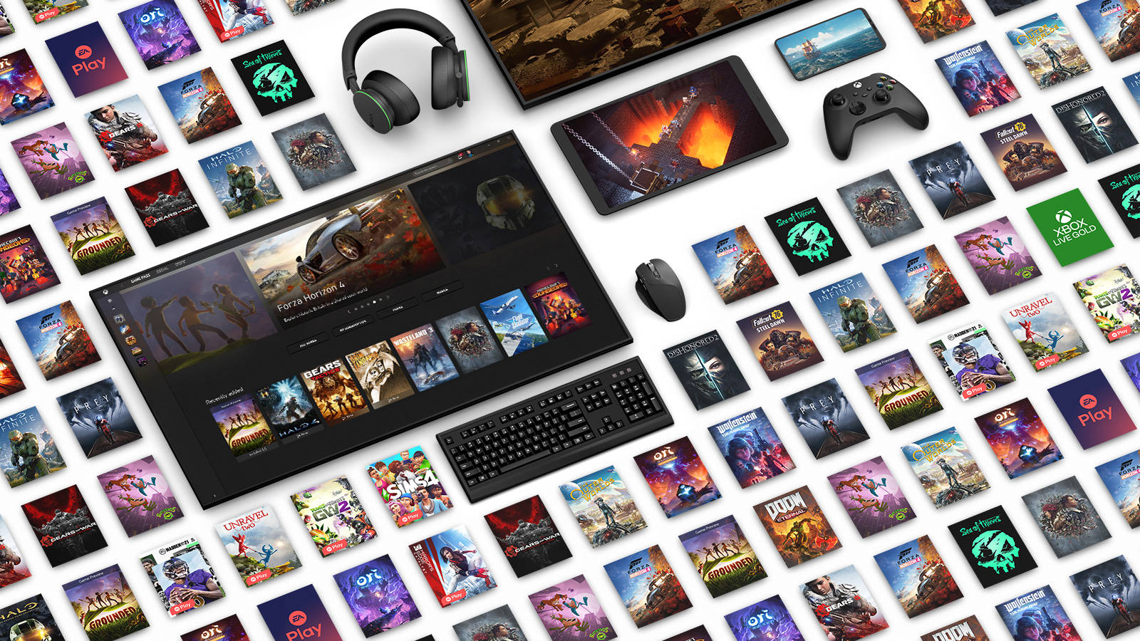 Experience The Next Level Of Console Gaming With Xbox One X Wallpaper