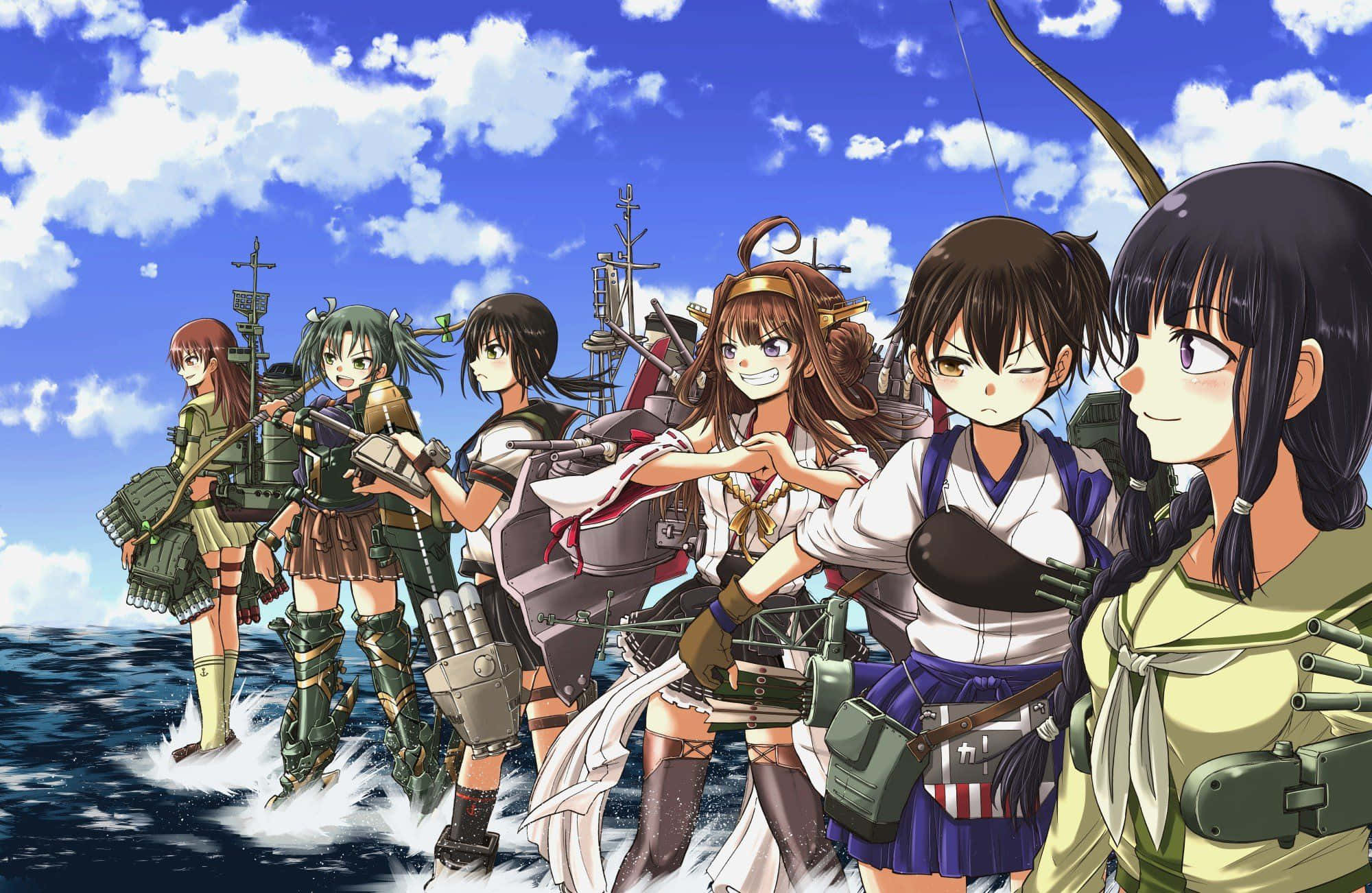 “experience The World Of Kancolle” Wallpaper