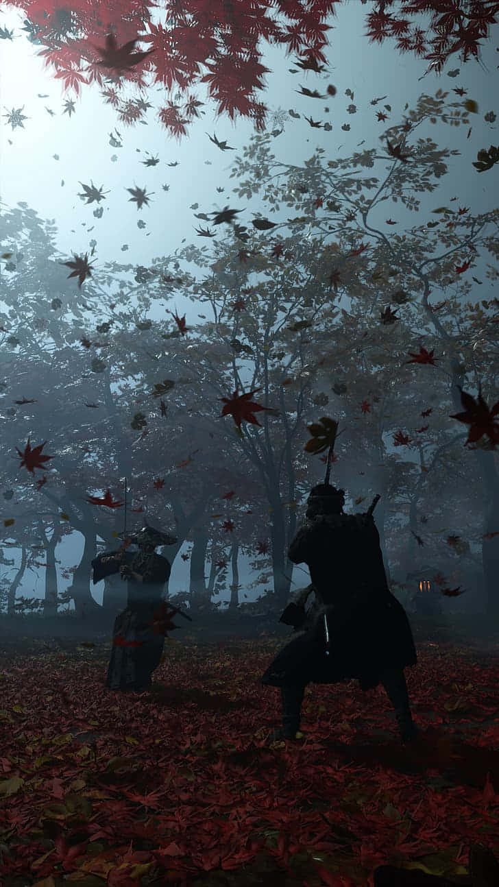 Explore Ancient Japan On Your Iphone With Ghost Of Tsushima Wallpaper