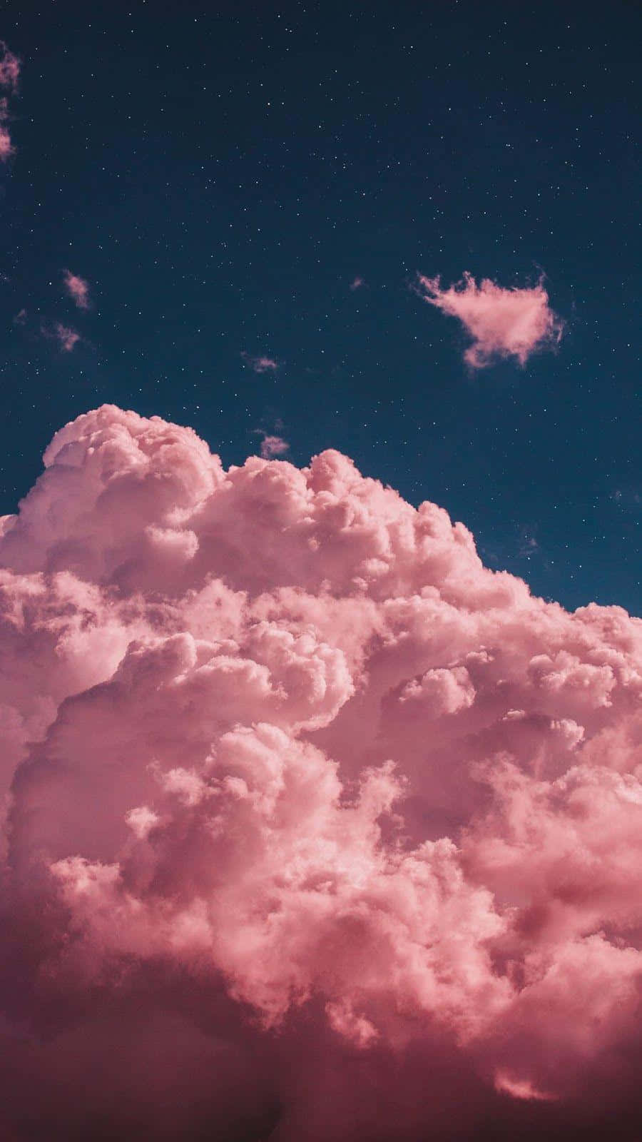 Explore The Beautiful Contrast Of Pink And Blue Wallpaper