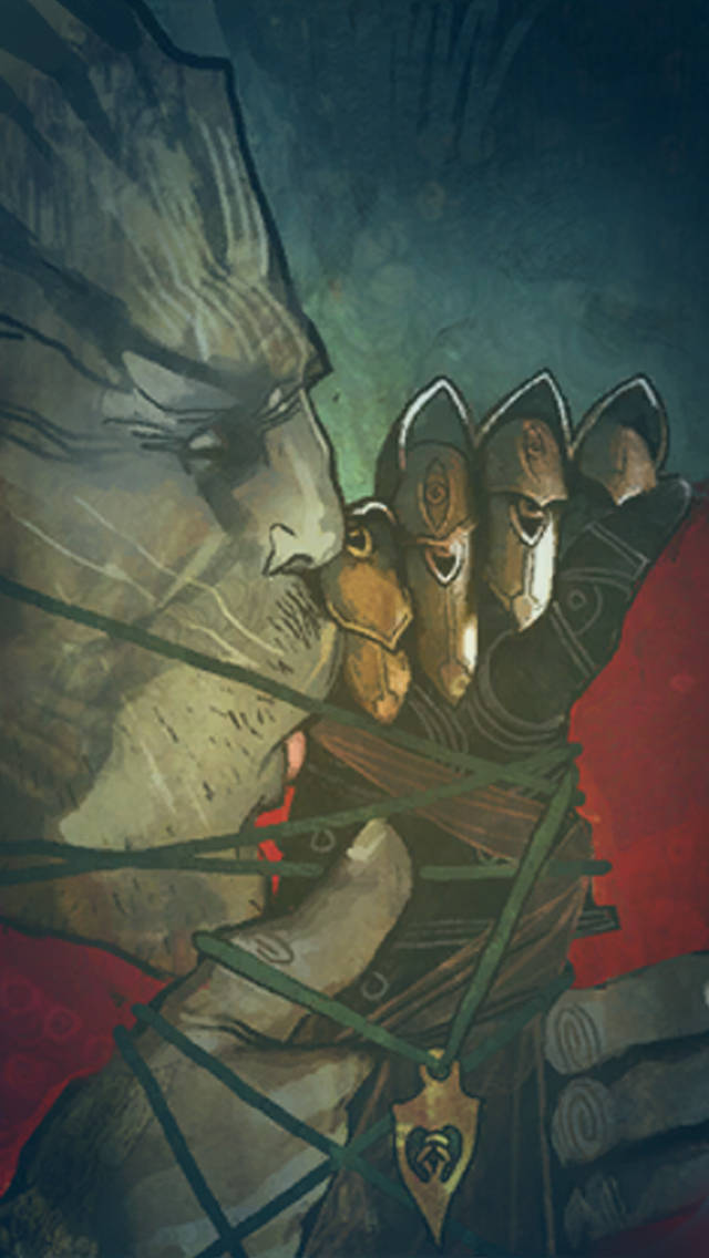 Explore The Many Ages And Stories Of Dragon Age On Your Phone! Wallpaper