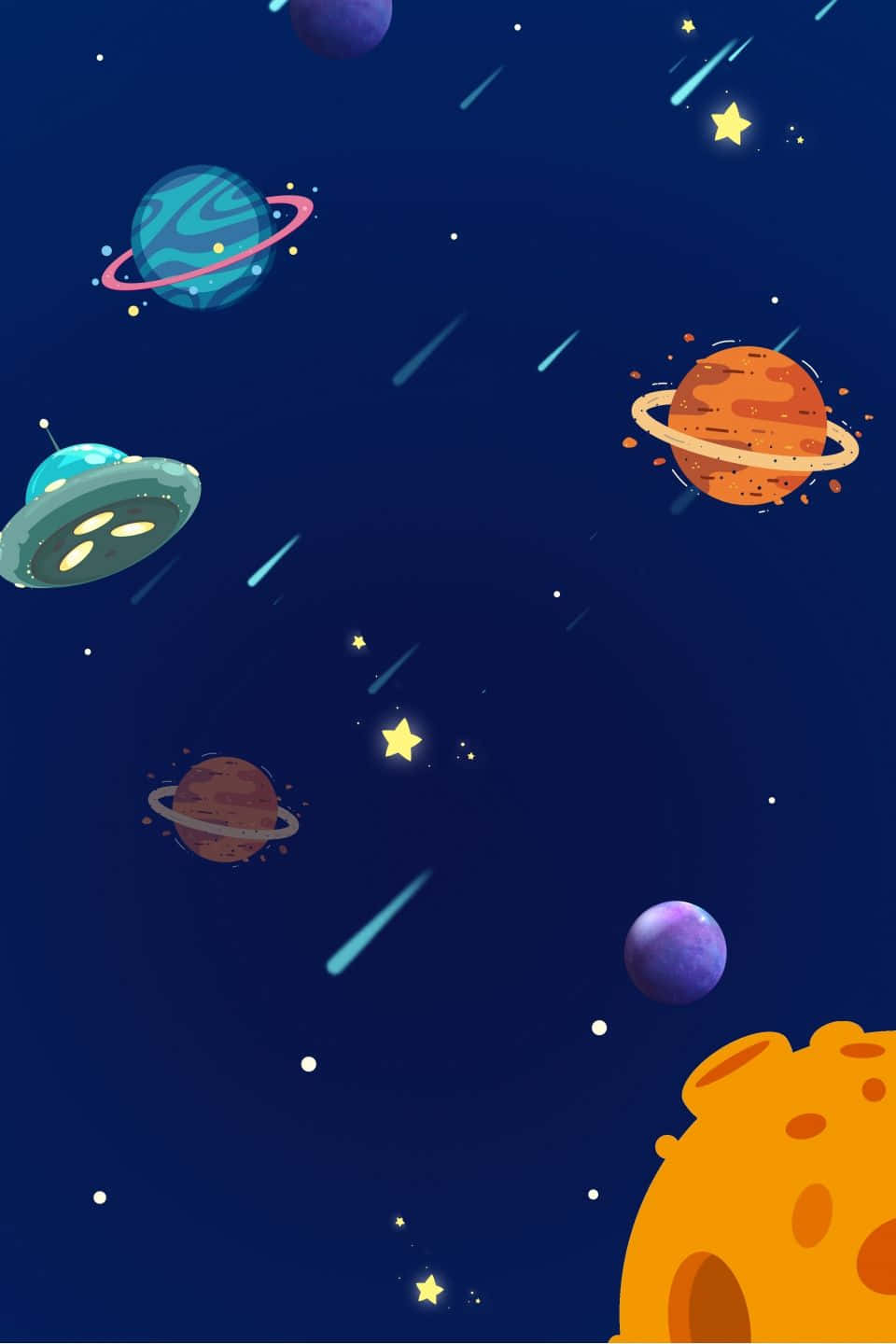 Explore The Outer Space! Wallpaper