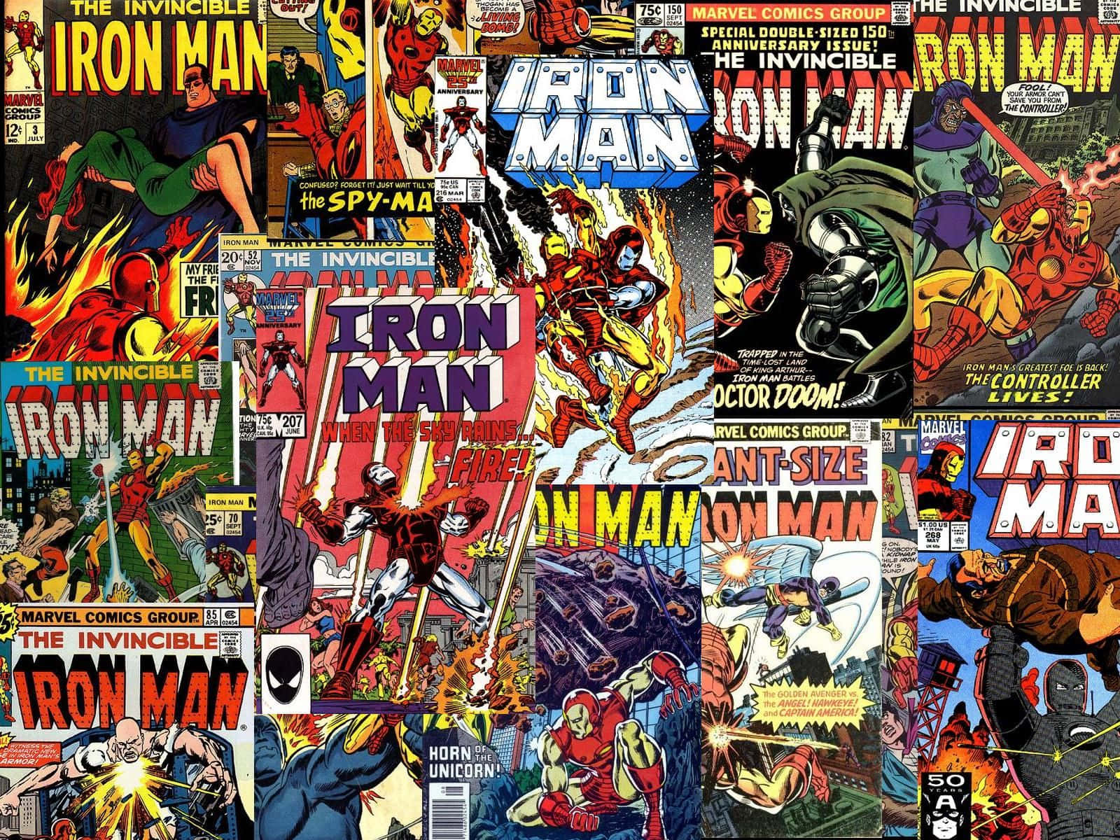 Explore The Universe Of Marvel Comic Books! Wallpaper