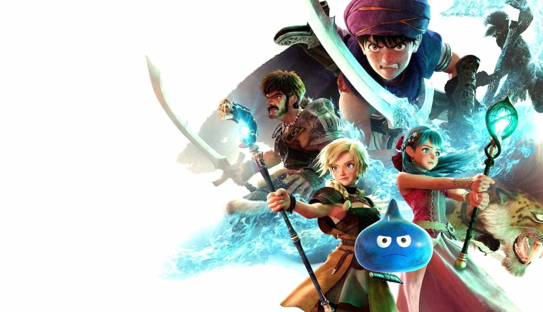 'explore The World Of Dragon Quest With The Best Iphone Gaming Experience' Wallpaper