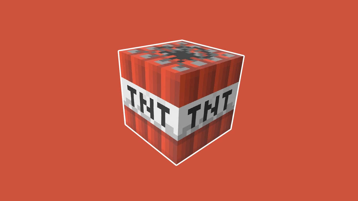 Explosive Action With Minecraft Tnt Wallpaper