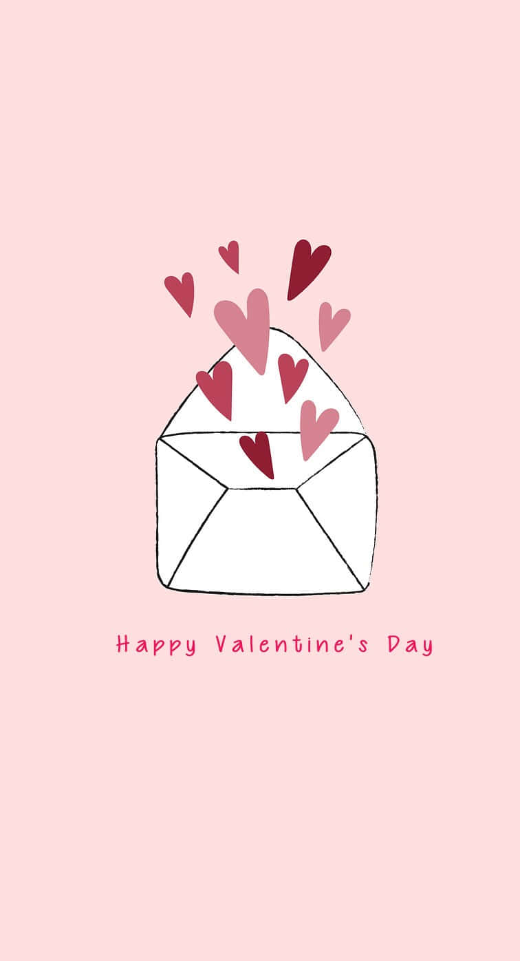 Express Love With A Cute Valentine's Letter Wallpaper
