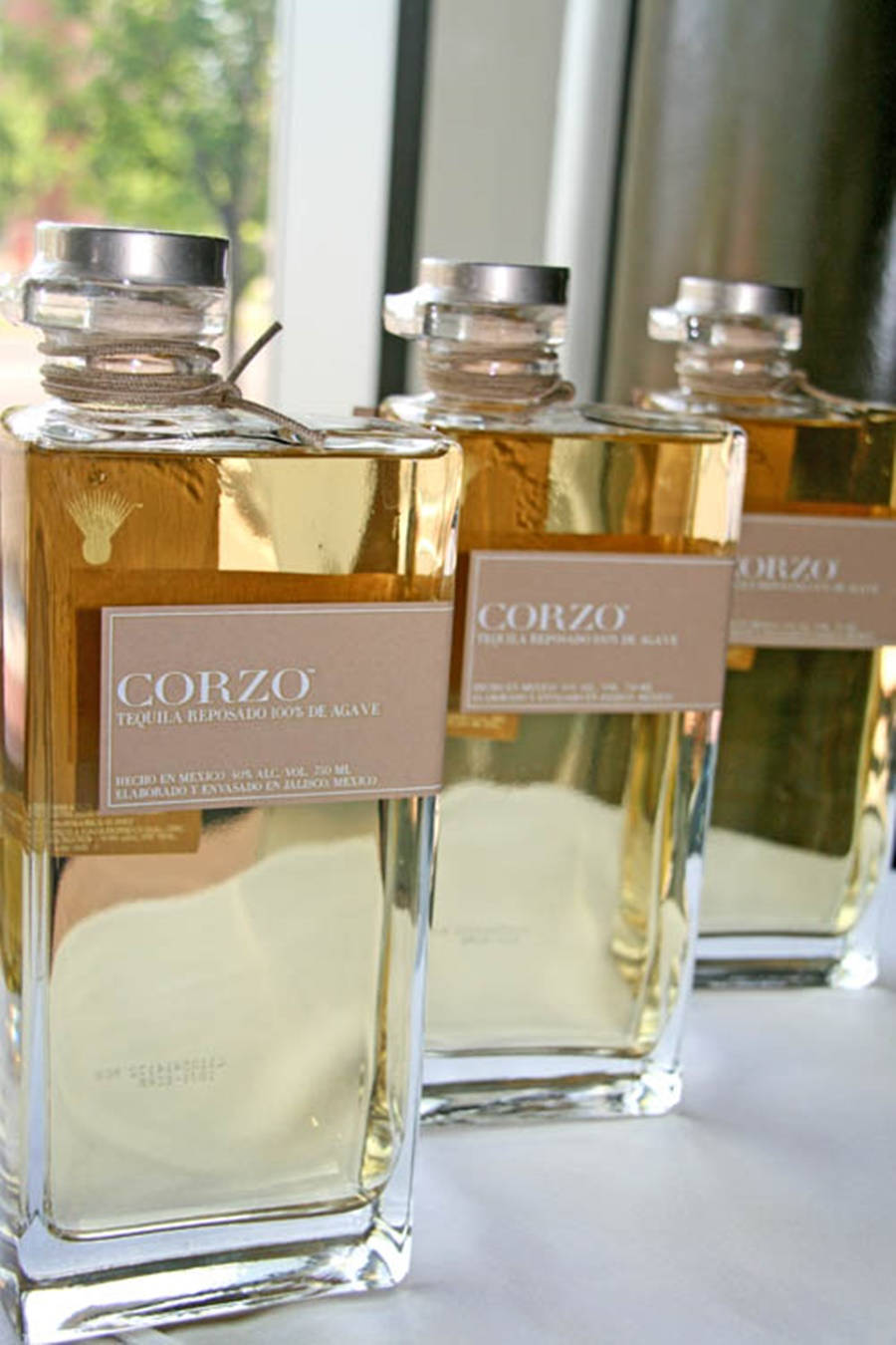 Exquisite Bottle Of Corzo Reposado Tequila Wallpaper