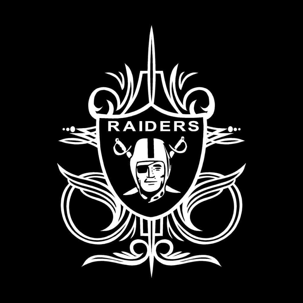 Exquisite Vintage Raiders Logo Wallpaper