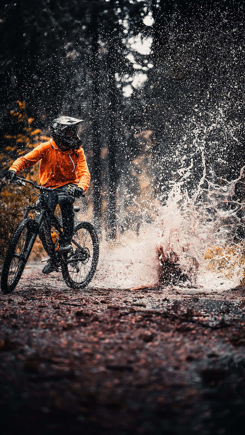 Extreme Cycling Road Wallpaper