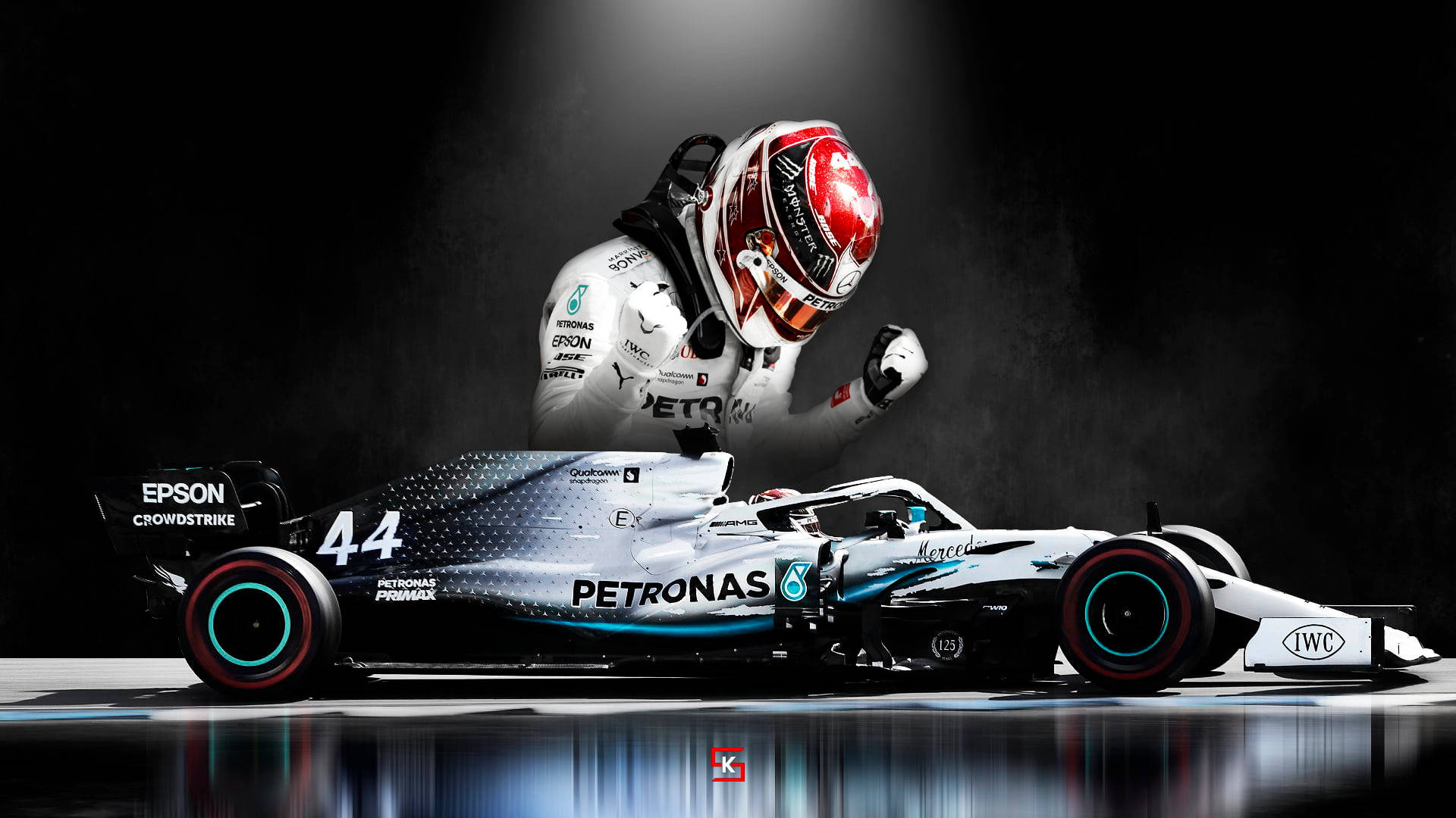 Lewis Hamilton W14 Bahrain Testing | Phone Wallpapers with and without  logos! : r/lewishamilton