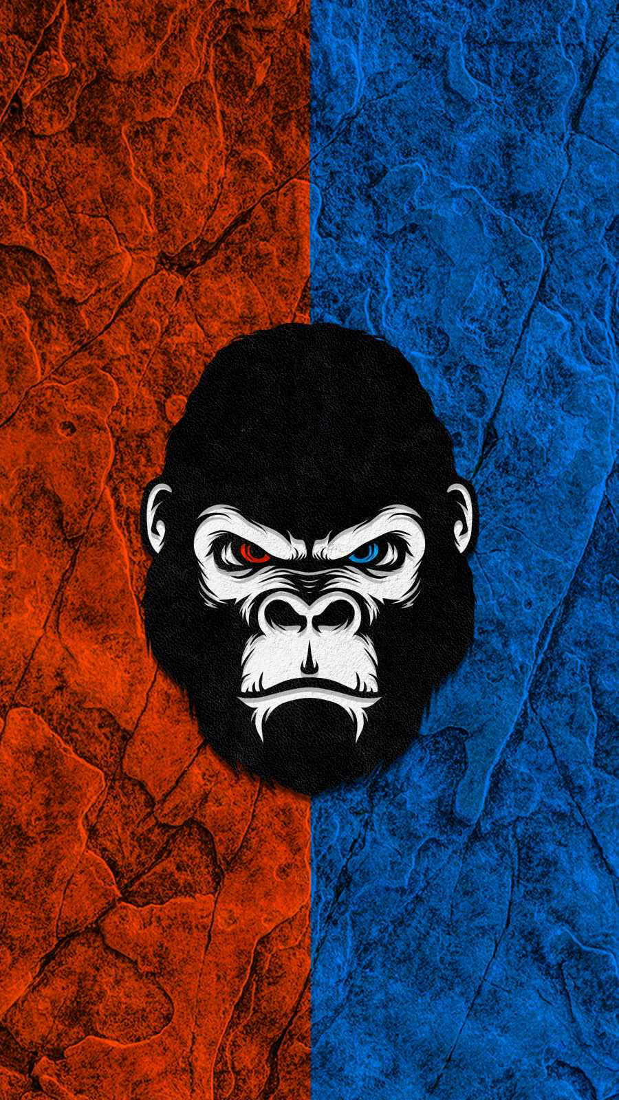 Face Of Gorilla Iphone Wallpaper