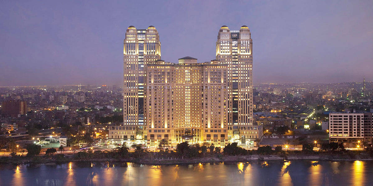 Fairmont Nile City Cairo Hotel Wallpaper