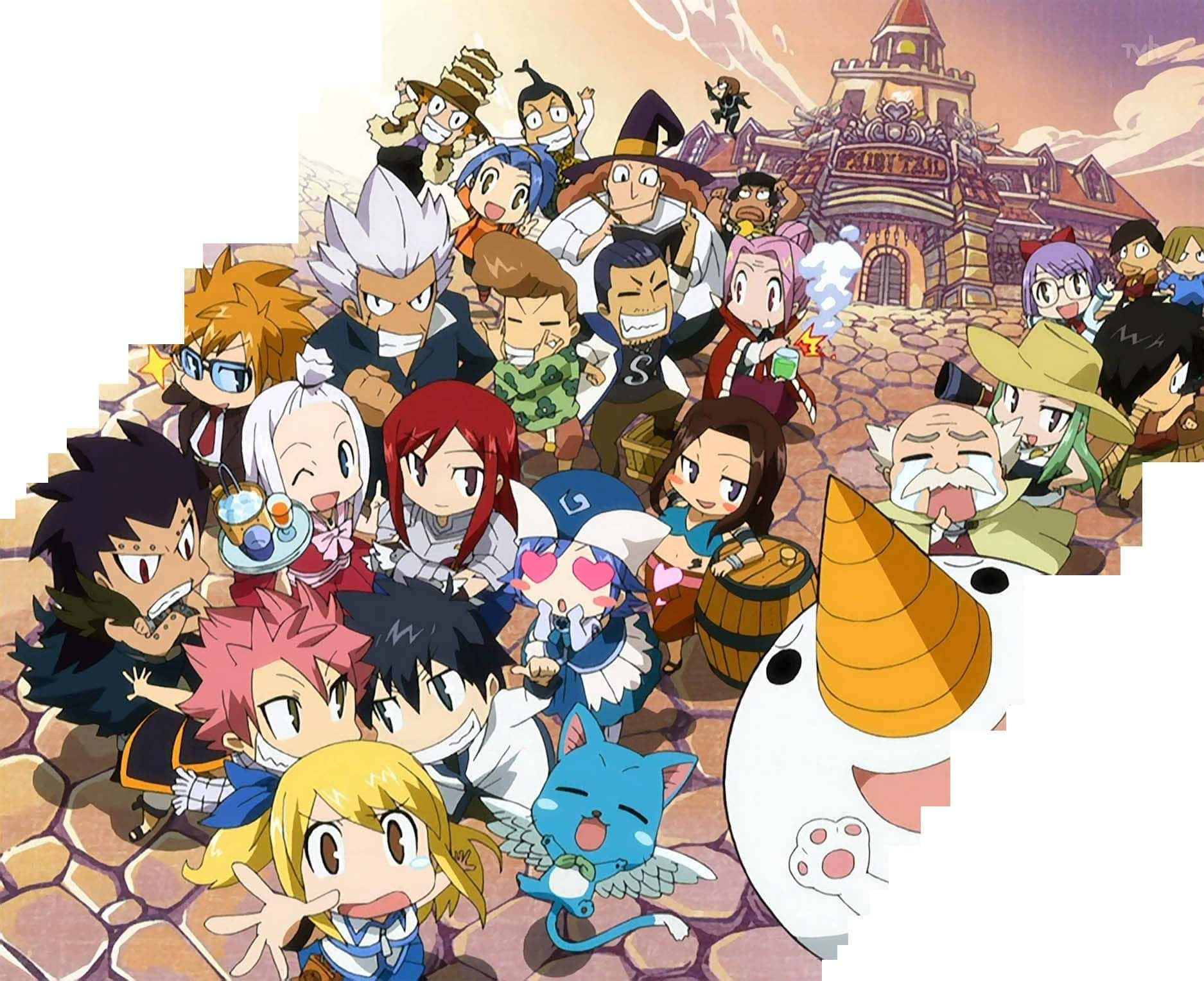 Fairy Tail Aesthetic Guild Members Wallpaper