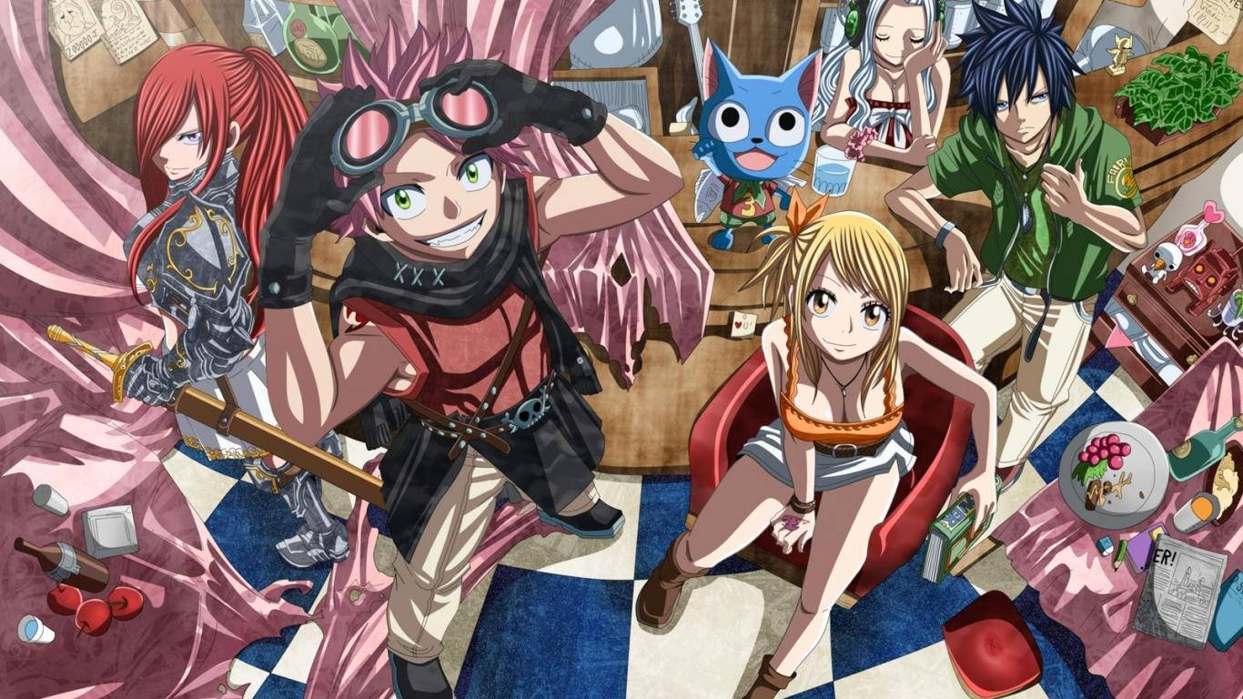 Fairy Tail Anime Scene Wallpaper