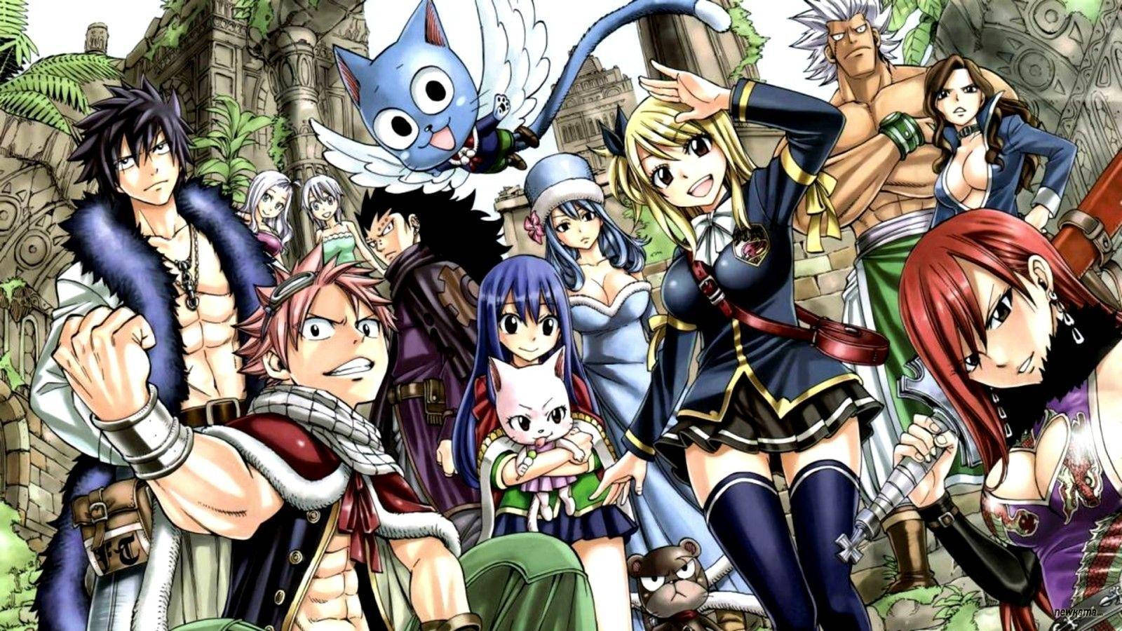 Fairy Tail Main Cast Wallpaper