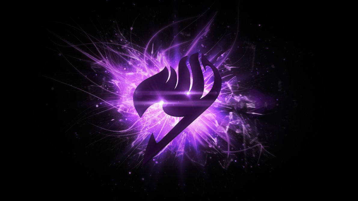 Fairy Tail Purple Logo Wallpaper