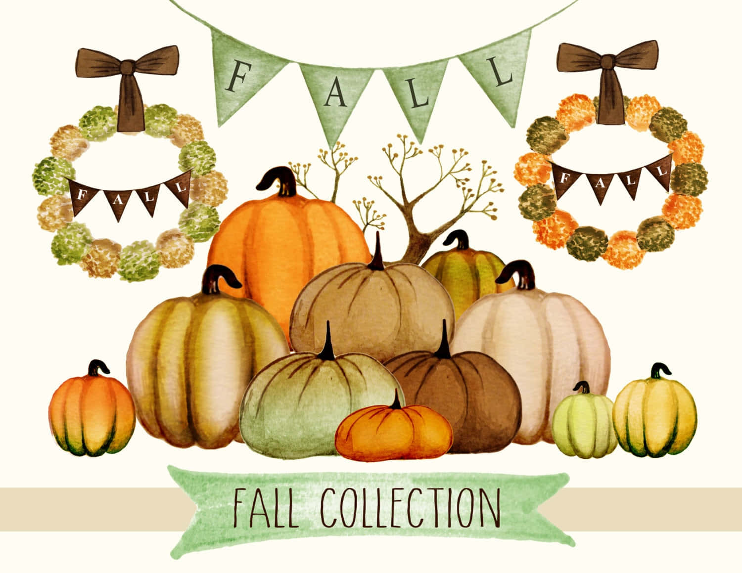 Fall Collection Thanksgiving Wallpaper