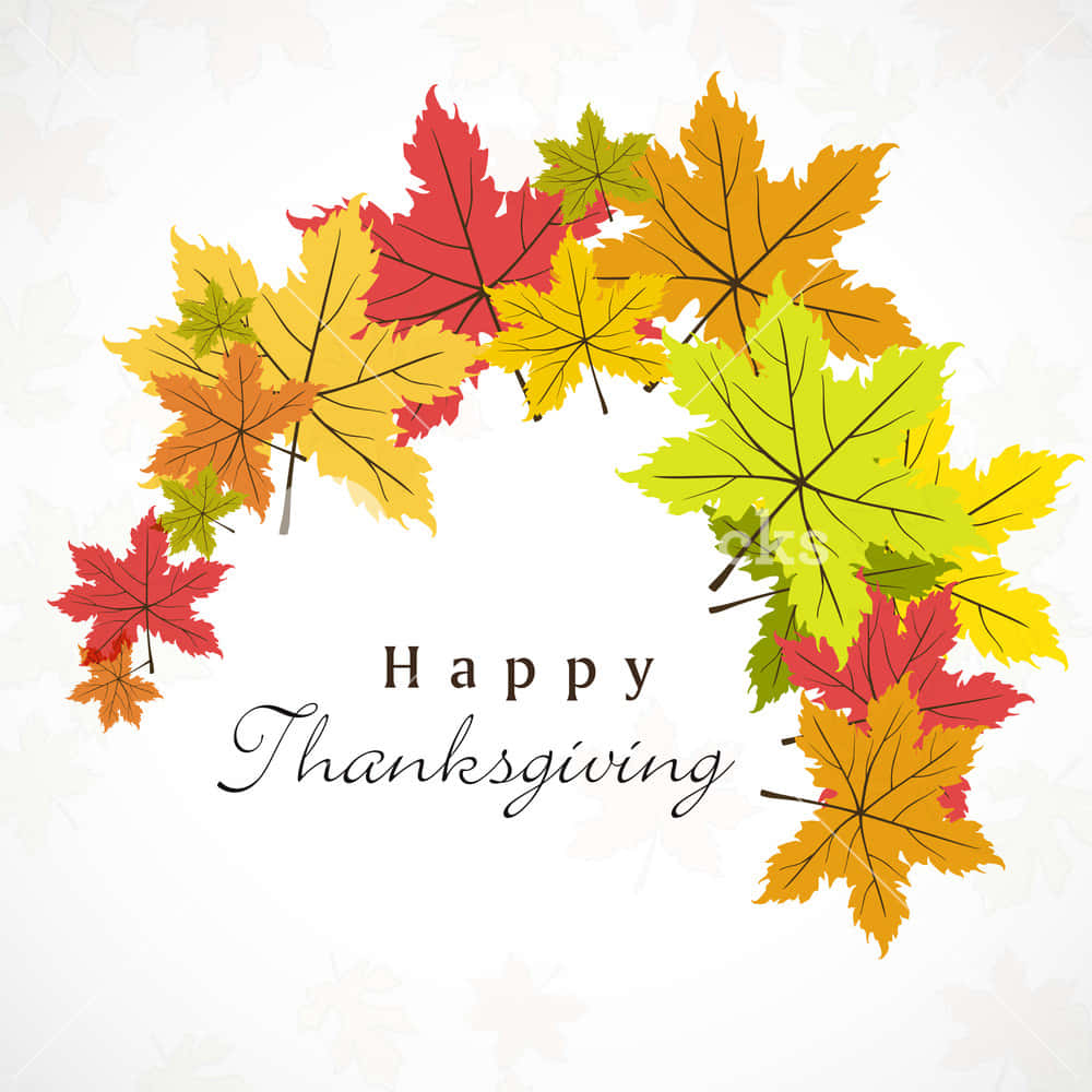 Fall Thanksgiving Arch Wallpaper