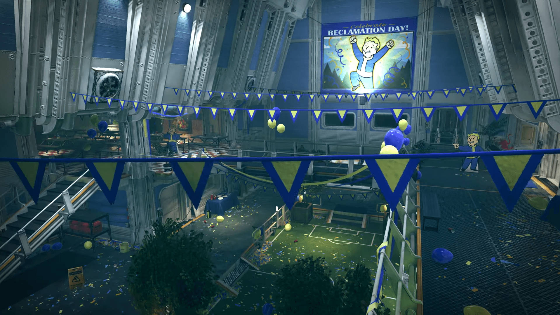 Fallout 76 Vault Boy Campaign Stadium Wallpaper